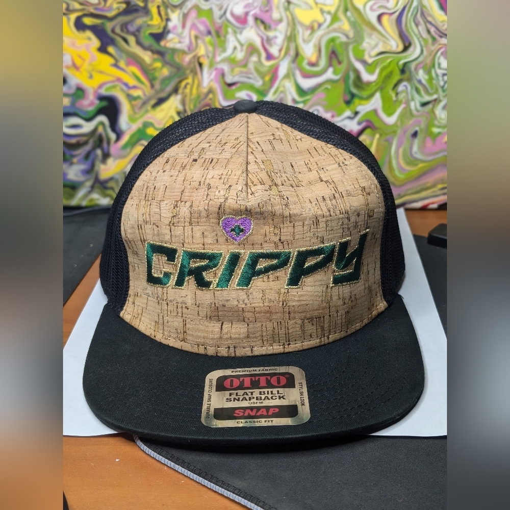 Sunshine Cannabis Crippy Cork Snap Back Hat